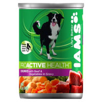 IAMS Iams ProActive Health Adult Chunks with Beef and Vegetables in Gravy