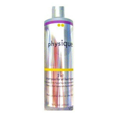 Physique 2 in 1 Shampoo for All Hair Types - 16 Oz.