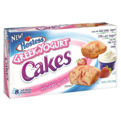 Hostess Greek Yogurt Cakes Strawberry Swirl 11.29 oz