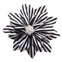 Gimme Couture Audrey Hair Clip - Black/White
