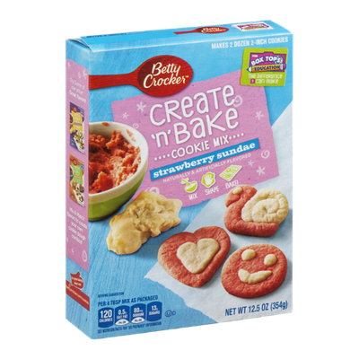 Betty Crocker™ Create 'n' Bake Strawberry Sundae Cookie Mix