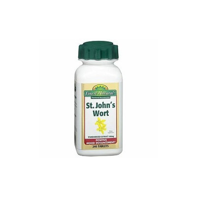 Finest Natural St. John's Wort 300mg Tablets, 240 ea