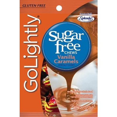Golightly Go Lightly Sugar Free Chews Vanilla Caramels, 2.75 oz bag, Kosher