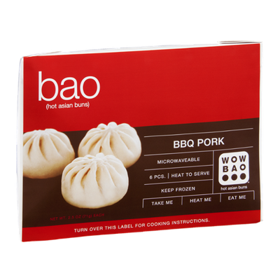 Wow Bao Hot Asian Buns BBQ Pork