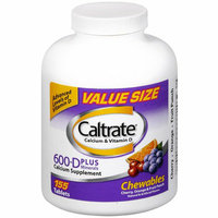 Caltrate Calcium Plus D Chewable Supplement