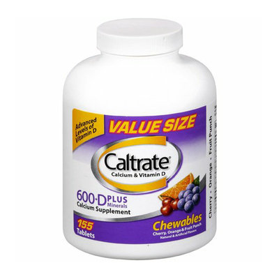 Caltrate Calcium Plus D Chewable Supplement
