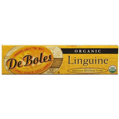 DeBoles Organic Linguine Pasta, 8 Ounce (Pack of 12)