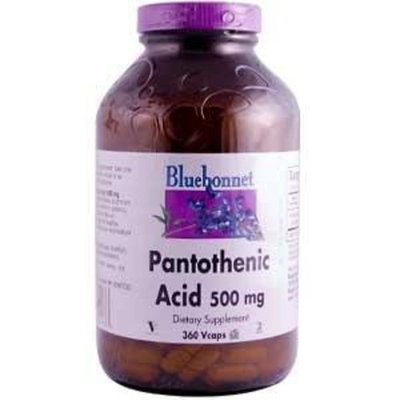 Bluebonnet Pantothenic Acid 500mg - 360 - VegCap