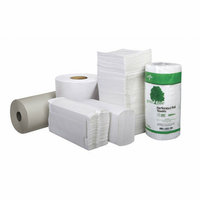 Medline Green Tree Basics Multifold Standard Towel Paper in White