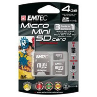 Emtec 4GB Micro Secure Digital (SD) Card - 60x