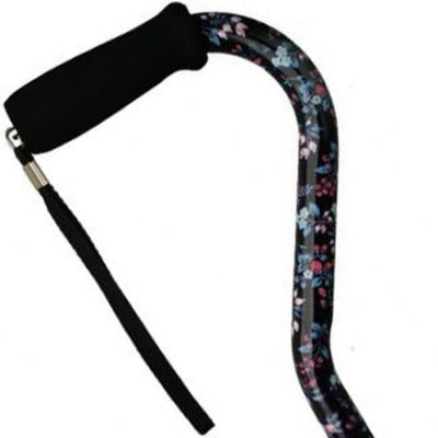 Harvy Adjustable Center Balance Offset Cane Berry Aluminum -Affordable Gift! Item #DHAR-9052184