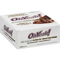 OhYeah! Almond Fudge Brownie Bars