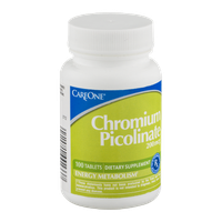 CareOne Chromium Picolinate 200mcg - 100 CT