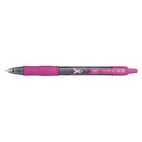 Pilot G-2 Pink Ribbon Gel Ink Pen, Fine - Black Ink (12 Per Pack)