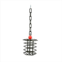 A & E Cage Co A & E Cage AE-HTFL White Large Hex Bird Toy Feeder