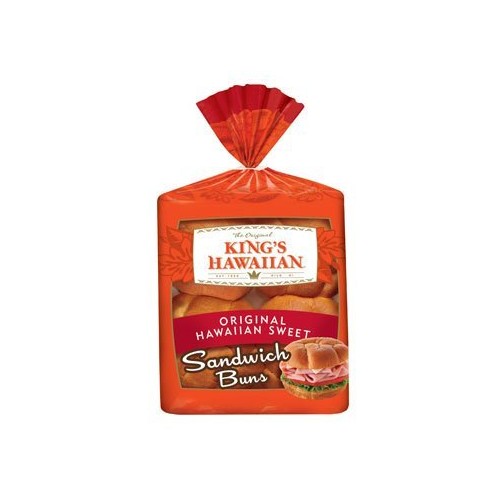 Kings KING'S HAWAIIAN SANDWICH BUNS SWEET BREAD