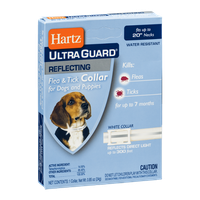 Hartz Ultra Guard Reflecting Flea & Tick Collar for Dogs and Puppies