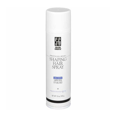 Salon Grafix Professional Shaping Unscented Super Hold Stying Mist Hold 8 Hair Spray