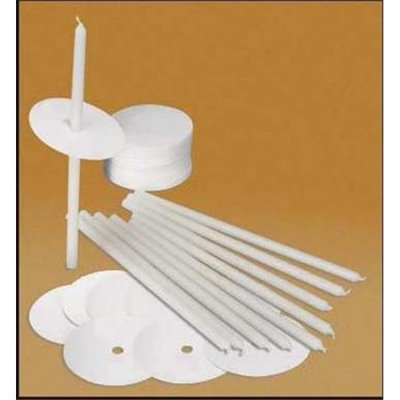 Will & Baumer 106719 Candle Congregation With Drip Protect 0.25 x 8.5