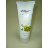 The Face Shop Herb Day Cleansing Cleansing Foam (Mung Beans) 170ml /Made in Korea
