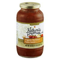 Nature's Promise Organics Pasta Sauce Organic Parmesan