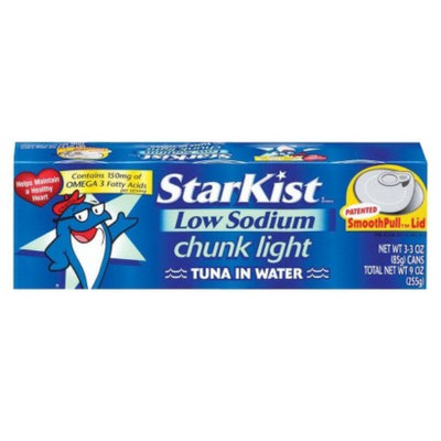 Starkist StarKist Low Sodium 3-pk. Chunk Light Tuna in Water 3-oz.