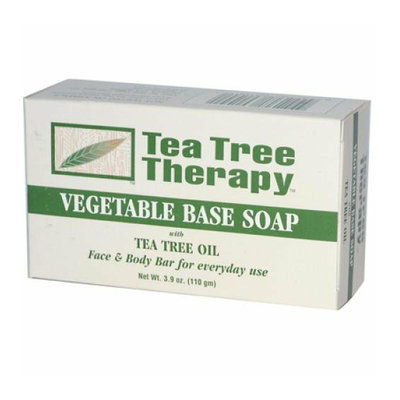 Tea Tree Therapy Vegetable Base Soap with Tea Tree Oil 3.9 oz