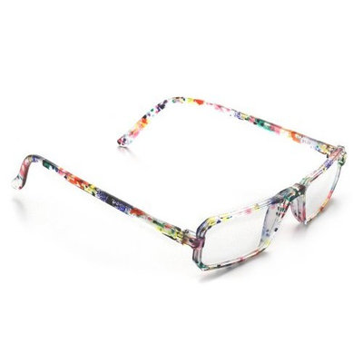 Dr. Dean Edell Colorful Half-Eye Reader, Multi-Color, +3.00