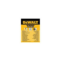 Cengage Learning 9781111128753 DeWalt Quick Check Wiring Book 12 Pack