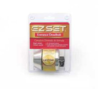 Tong Lung Metal Industry Co. EZSet Entry Deadbolt Lock - TONG LUNG METAL INDUSTRY CO.