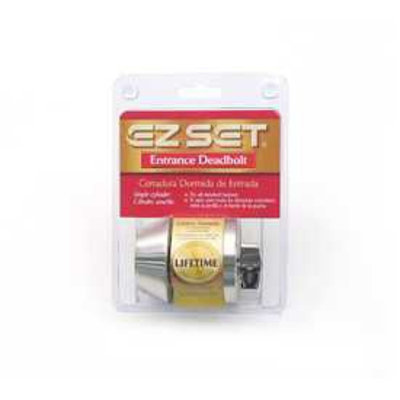 Tong Lung Metal Industry Co. EZSet Entry Deadbolt Lock - TONG LUNG METAL INDUSTRY CO.