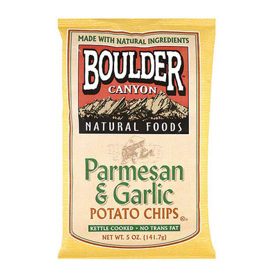 Boulder Canyon Natural Foods Kettle Cooked Parmesan & Garlic Potato Chips