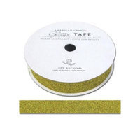 American Crafts ACGT96061 Glitter Paper Tape 3 YardsSpoolSunflower .625 in.