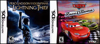 Cars Race O Rama and Percy Jackson Lightning Thief 2Pack