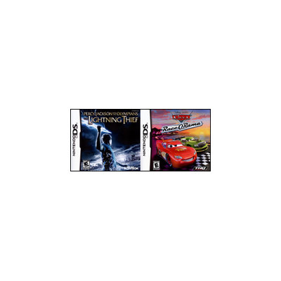 Cars Race O Rama and Percy Jackson Lightning Thief 2Pack