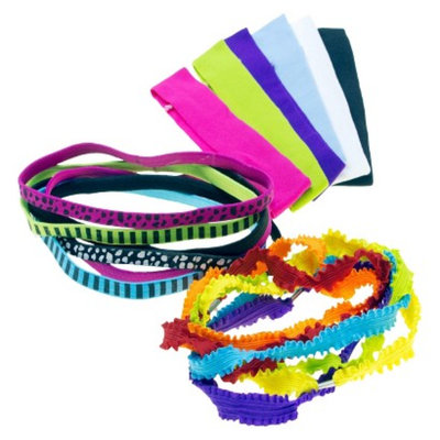 Gimme Clips Stretchy Headbands - 18 Count