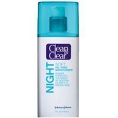 Clean & Clear® Soft Night Oil-Free Moisturizer