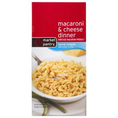 market pantry Market Pantry Spiral Shapes Macaroni & Cheese Dinner 5.5 oz