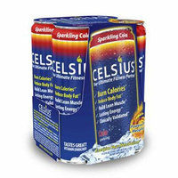Celsius Calorie Burning Drink Sparkling Cola 4/12 oz