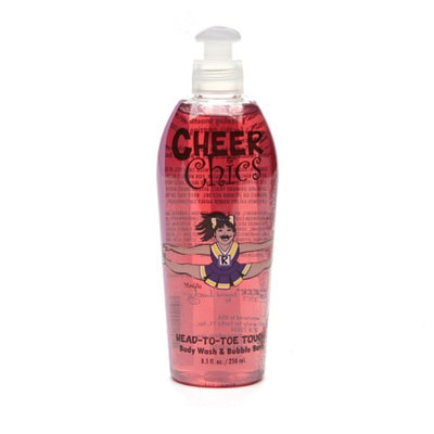 Cheer Chics Head-to-Toe Touch Body Wash & Bubble Bath