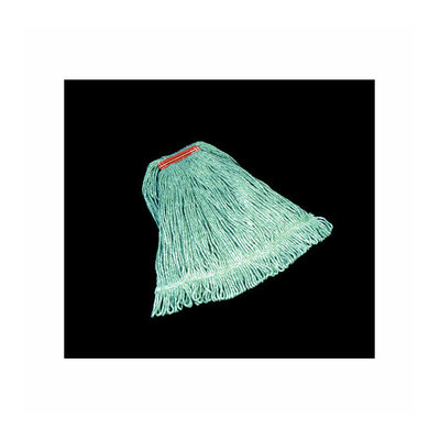 Rubbermaid Commercial Products Super Stitch Blend Cotton/Synthetic Mop Heads in Green