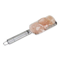 Wbm Llc Himalayan Salt Grater With Pink Salt Chunks