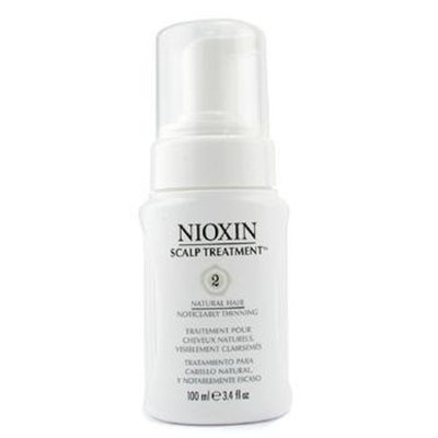 Nioxin System 2 Scalp Treatment for Fine Natural Noticeably Thinning Hair, 3.4 Ounce