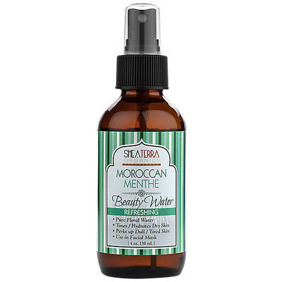 Shea Terra Organics - Facial Water Morroccan Menthe - 4 oz.