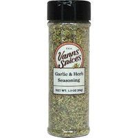 Vanns Garlic & Herb Seasoning-1 oz Seasoning