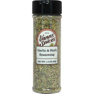 Vanns Garlic & Herb Seasoning-1 oz Seasoning