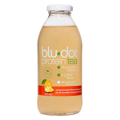 Blue Dot Beverages Blue Dot Protein Tea Orange Pinapple Green Tea
