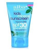 Alba Botanica Kids Mineral Sunscreen Fragrance Free Lotion