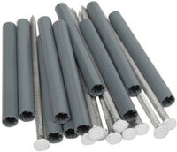 Amerimax Galvanized Spikes and Ferrules - 10 Pack 19044