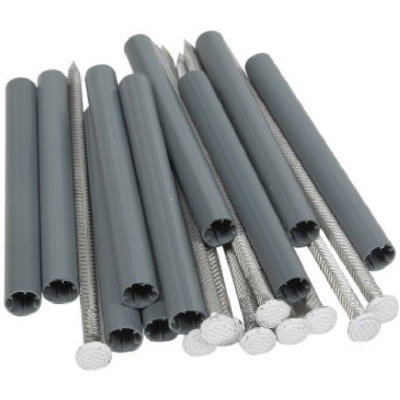 Amerimax Galvanized Spikes and Ferrules - 10 Pack 19044